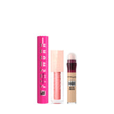 Maybelline New York - Lash Sensational Firework Washable Mascara + lifter Gloss + Instant Age Rewind Concealer | MazenOnline